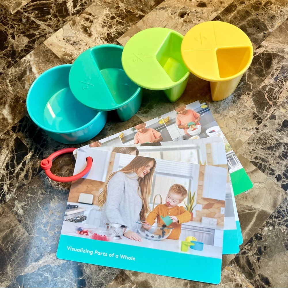 Lovevery Fraction Learning Bowls Set
